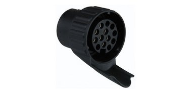 Adaptateur court pour voiture, 7 sur 13 broches, 12 volt