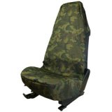 Housse de siège auto 'Camouflage', vert olive