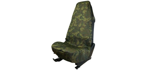 Autositzbezug 'Camouflage', olivgrün