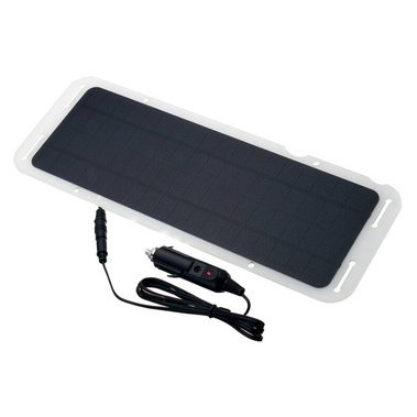 Chargeur de batterie solaire pour voiture 12 V / 5 watts