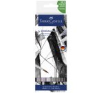 FABER-CASTELL Marqueur aquarelle GOLDFABER, étui Tons gris