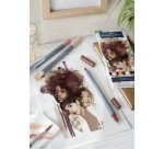 FABER-CASTELL Marqueur aquarelle GOLDFABER, étui Portrait