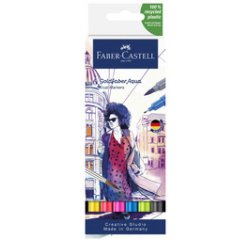 FABER-CASTELL Marqueur aquarelle GOLDFABER, étui de 6
