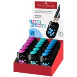 FABER-CASTELL Taille-crayon double TWO TONE, en présentoir