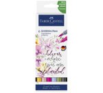 FABER-CASTELL Marqueur aquarelle GOLDFABER, étui Lettering