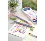 FABER-CASTELL Marqueur aquarelle GOLDFABER, étui Lettering