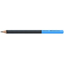 FABER-CASTELL Crayon graphite Jumbo GRIP TWO TONE