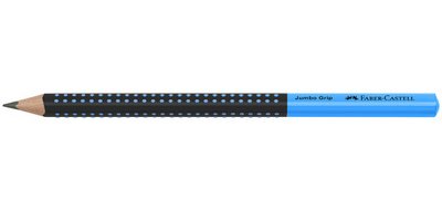 FABER-CASTELL Crayon graphite Jumbo GRIP TWO TONE