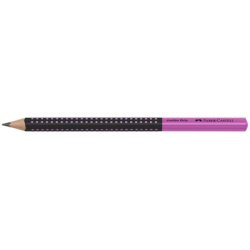 FABER-CASTELL Crayon graphite Jumbo GRIP TWO TONE