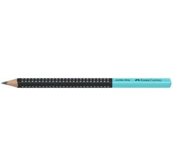 FABER-CASTELL Crayon graphite Jumbo GRIP TWO TONE