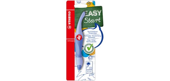 Stylo roller EASYoriginal, droitiers, nuage de bleu