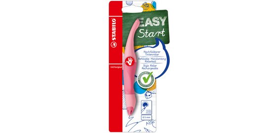 Stylo roller EASYoriginal, gauchers, rouge