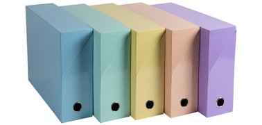 Boite de classement Exacompta Aquarel dos 9 cm