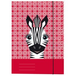 Carton à dessin 'Cute Animals Zebra', A4