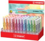 Surligneur swing cool Pastel, présentoir de 48