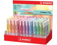 Surligneur swing cool Pastel, présentoir de 48