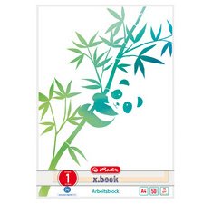 Bloc de cours GREENline A4, 50 feuilles, réglure 1