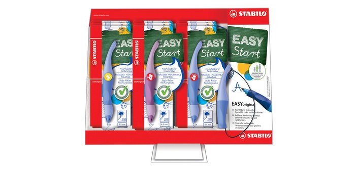 Stylo roller EASYoriginal, présentoir de 9