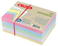 Fiches Recycling, format A6, ligné, assortiment