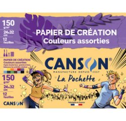 Papier de création, 240 x 320 mm, 150 g/m2, assorti