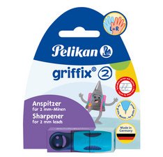 Taille-crayon griffix, bleu
