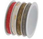 Ruban bolduc multibobine 'Nature Pack Glimmer'