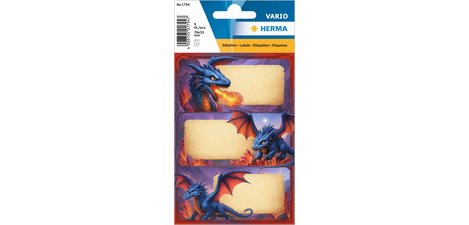 Étiquettes VARIO 'Danse des fées', pailleté