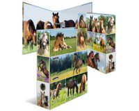 Classeur à levier 'Monde animal', Cheval dans le pré