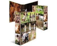 Classeur à levier 'Monde animal', Animaux de ferme