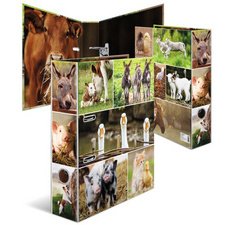 Classeur à levier 'Monde animal', Animaux de ferme