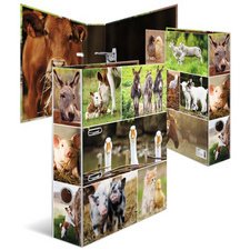 Classeur à levier 'Monde animal', Animaux de ferme