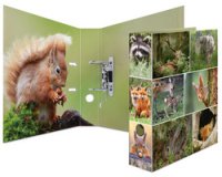 Classeur à levier 'Monde animal', Animaux de la forêt