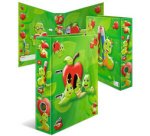 Classeur à motif pour école maternelle 'Fritz le ver'