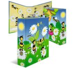 Classeur à motif pour école maternelle 'Abeilles'