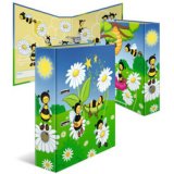 Classeur à motif pour école maternelle 'Abeilles'