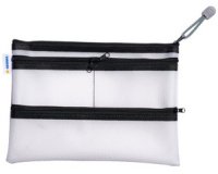 Pochette à fermeture à zip 'Multibag', A5, noir