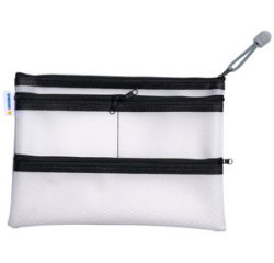 Pochette à fermeture éclair 'Multibag', A5, noir