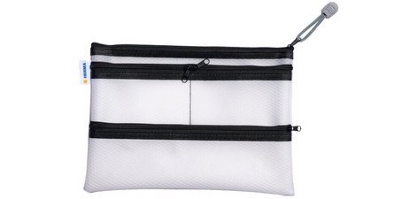 Pochette à fermeture à zip 'Multibag', A5, noir