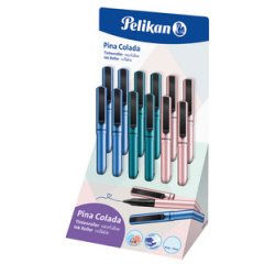 Stylo roller Pina Colada, présentoir de 12