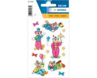 Sticker DECOR 'Clowns', en papier, brillant