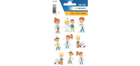 Sticker DECOR 'Police', en papier