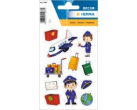Sticker DECOR 'Pilote', en papier