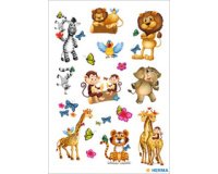 Autocollants DECOR 'Animaux du zoo'