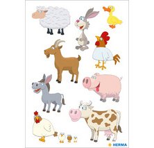 Autocollants DECOR 'Animaux de ferme'