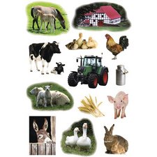 Autocollants DECOR 'Animaux de ferme'