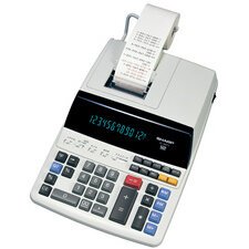 Calculatrice avec imprimante EL-2607V, 12 chiffres