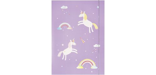Opberghoes voor tekeningen HOTFOIL 'Magic Unicorns '
