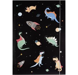 Pochette de rangement à dessins HOTFOIL 'Space Dinos'
