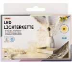 Guirlande lumineuse LED, fonctionne à pile, 20 LED