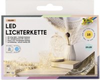 Guirlande lumineuse LED, fonctionne à pile, 20 LED